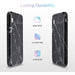iPhone XR Marble Glass Silicone Case Cover (Assorted Color)