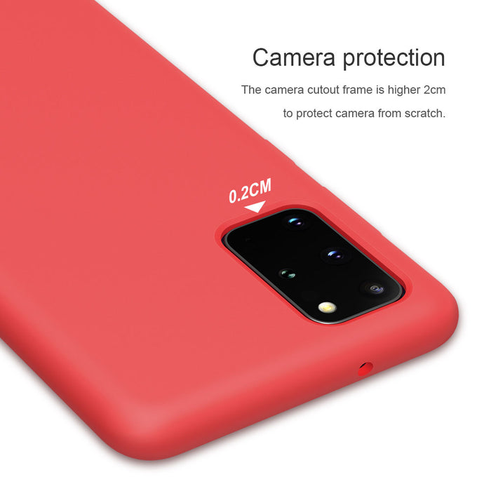 Samsung Galaxy S20 Plus Soft Silicone Case Cover (Assorted Color)