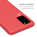 Samsung Galaxy S20 Plus Soft Silicone Case Cover (Assorted Color)