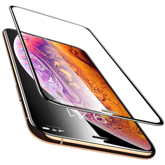 10D - iPhone XS Max Tempered Glass (Edge to Edge Full Screen Coverage)