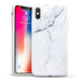 iPhone X I iPhone XS Marble Glass Silicone Case Cover (Assorted Color)