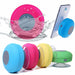 Bluetooth Wireless Waterproof FM Radio Shower Speaker Support All Smartphone & Android Mobile (Multicolor)