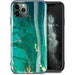 iPhone 11 Pro Marble Glass Silicone Case Cover (Assorted Color)