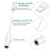 Lightning to 3.5mm Audio Headphone Jack 