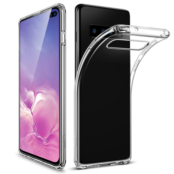 Samsung Galaxy S10 Plus Slim Flexible Transparent Soft Back Cover