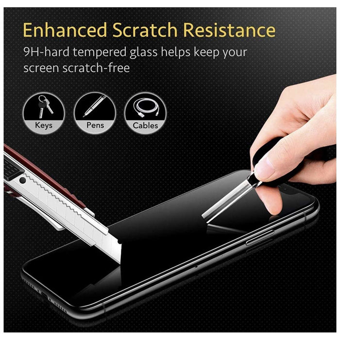 10D - iPhone X Tempered Glass (Edge to Edge Full Screen Coverage)