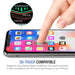 10D - iPhone XS Max Tempered Glass (Edge to Edge Full Screen Coverage)