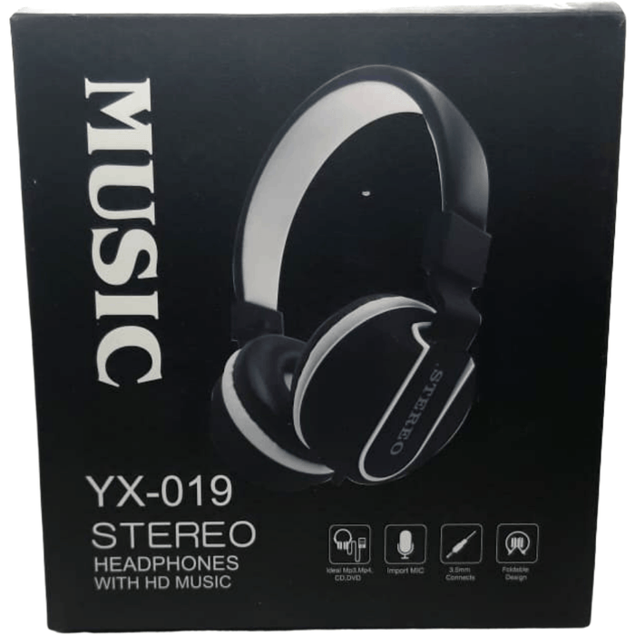 Stereo Wired Headphones with HD Music (YX-019) 