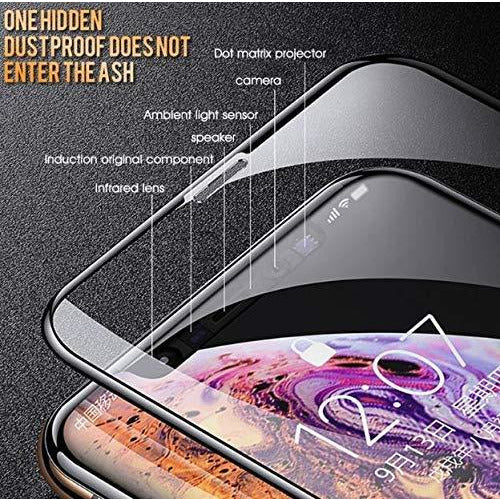 10D - iPhone X Tempered Glass (Edge to Edge Full Screen Coverage)
