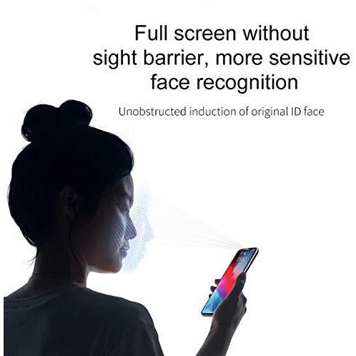 10D - iPhone XS Max Tempered Glass (Edge to Edge Full Screen Coverage)
