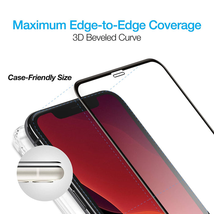 10D - iPhone 11 Pro Tempered Glass (Edge to Edge Full Screen Coverage)