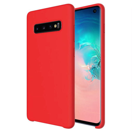 Samsung Galaxy S10 Soft Silicone Case Cover (Assorted Color)