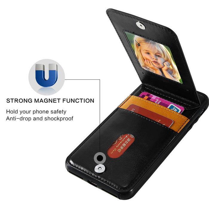iPhone 11 Pro Max Leather wallet case with credit card slots