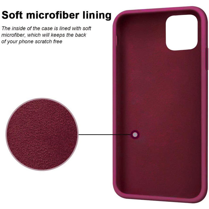 iPhone 11 Soft Silicone Case Cover (Assorted Color)