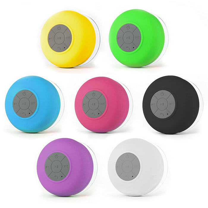 Bluetooth Wireless Waterproof FM Radio Shower Speaker Support All Smartphone & Android Mobile (Multicolor)