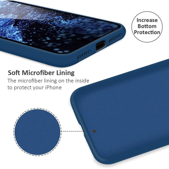 iPhone XR Soft Silicone Case Cover (Assorted Color)