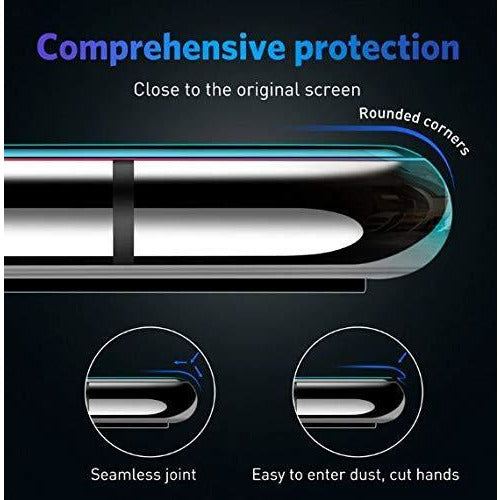 10D - iPhone X Tempered Glass (Edge to Edge Full Screen Coverage)
