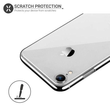 iPhone 7 Plus and 8 Plus Ultra Slim Flexible Transparent Soft Back Cover