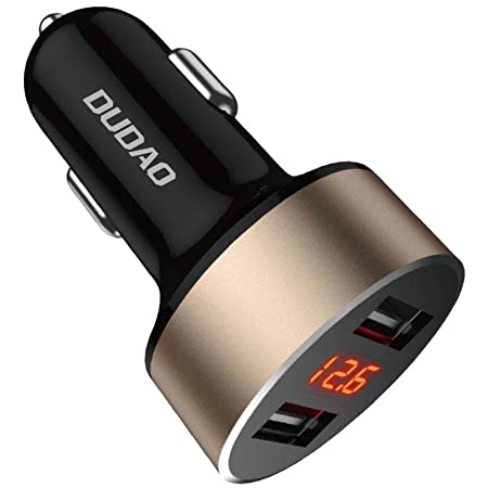 DUDAO Fast USB Car Charger - 3.4A / Dual Port