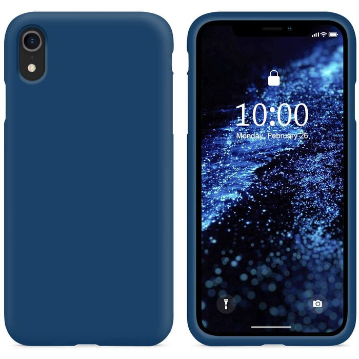 iPhone XR Soft Silicone Case Cover (Assorted Color)