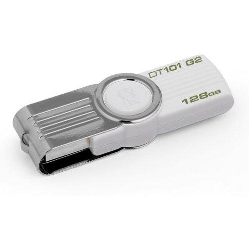Kingston Digital 128GB DataTraveler 101 G2 USB 2.0 Drive (DT101G2/128GB)