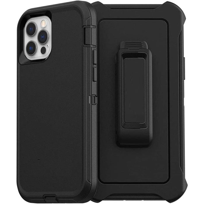Hard Defender Case - iPhone 12 Pro Max (with Belt clip)