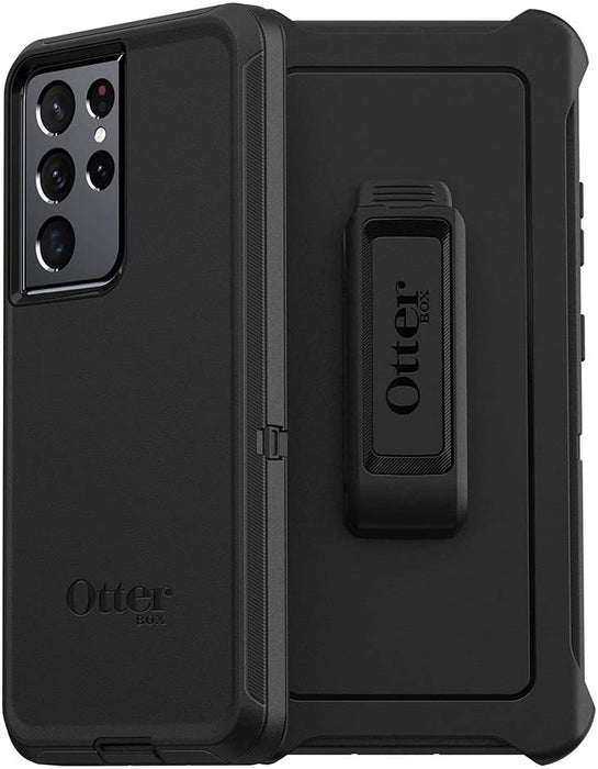 OtterBoxHard Defender Case - Samsung Galaxy S21 Ultra (with Belt clip)