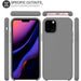 iPhone 11 Pro Soft Silicone Case Cover (Assorted Color)