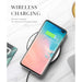 Samsung Galaxy S10 Marble Glass Silicone Case Cover  (Assorted Color)