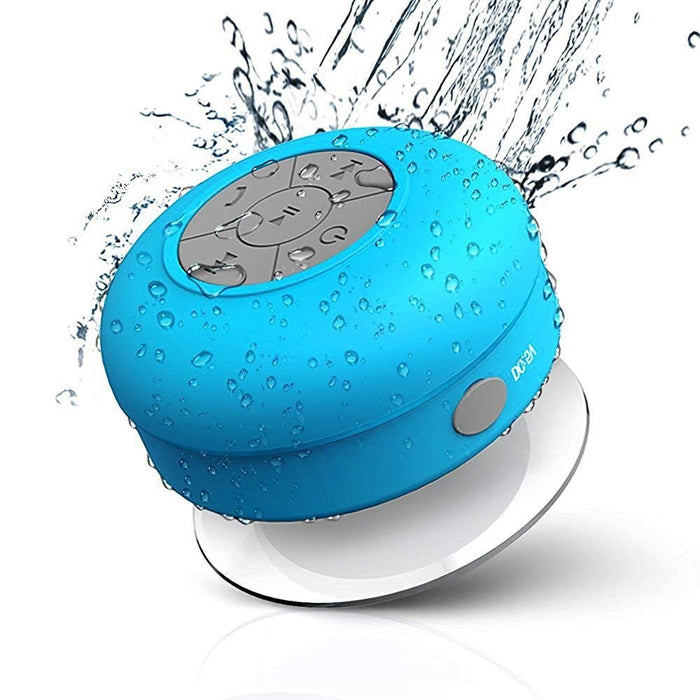 Bluetooth Wireless Waterproof FM Radio Shower Speaker Support All Smartphone & Android Mobile (Multicolor)