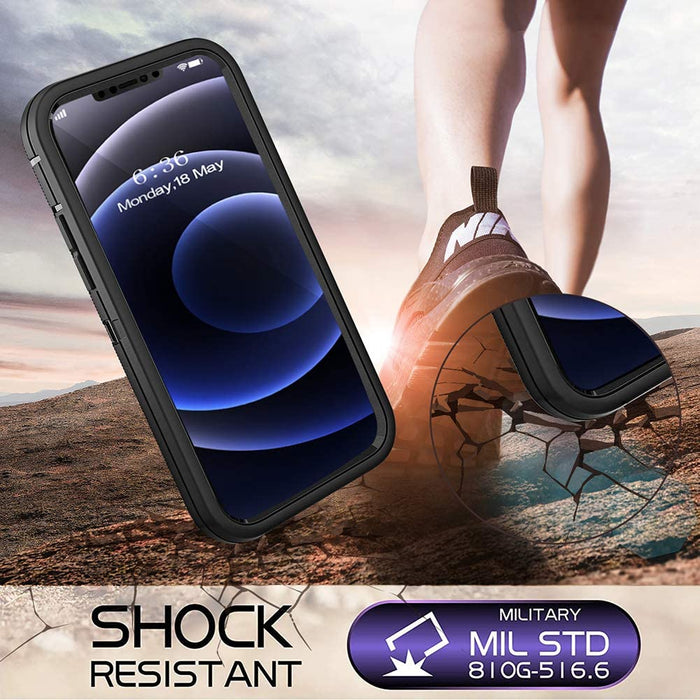 Hard Defender Case - iPhone 12 Pro Max (with Belt clip)