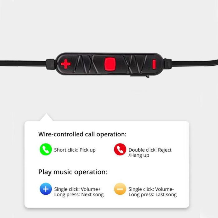 M10 Wireless Bluetooth Headset (Neck Support Magnetic Sport Super Bass Earphone)