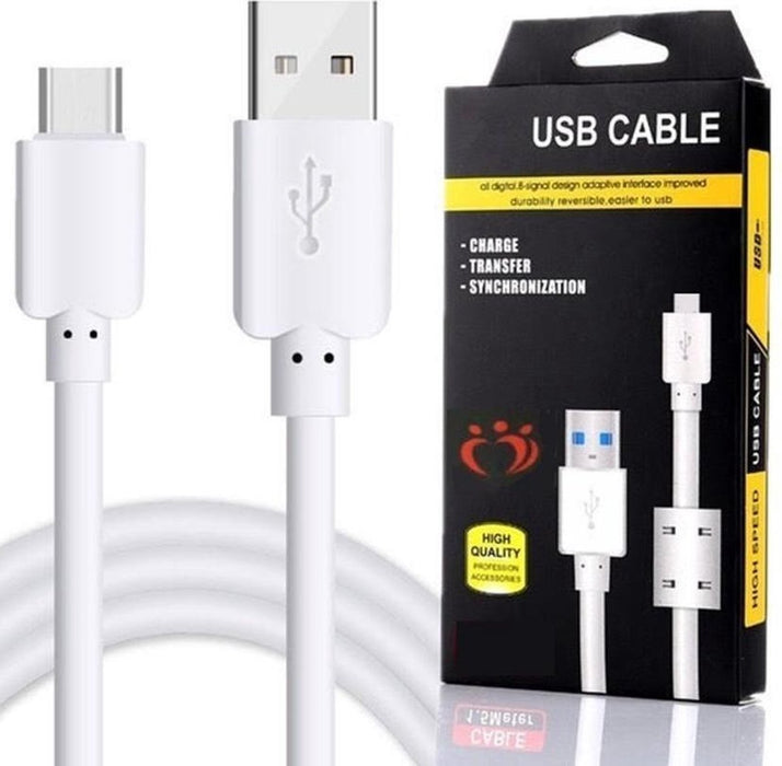 Type C USB 2.1A Data Charging Cable (Box Packaging)