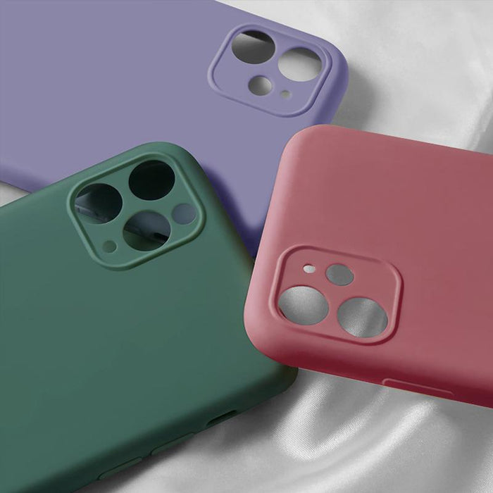 iPhone 12 Mini Soft Silicone Case Cover (Assorted Color)
