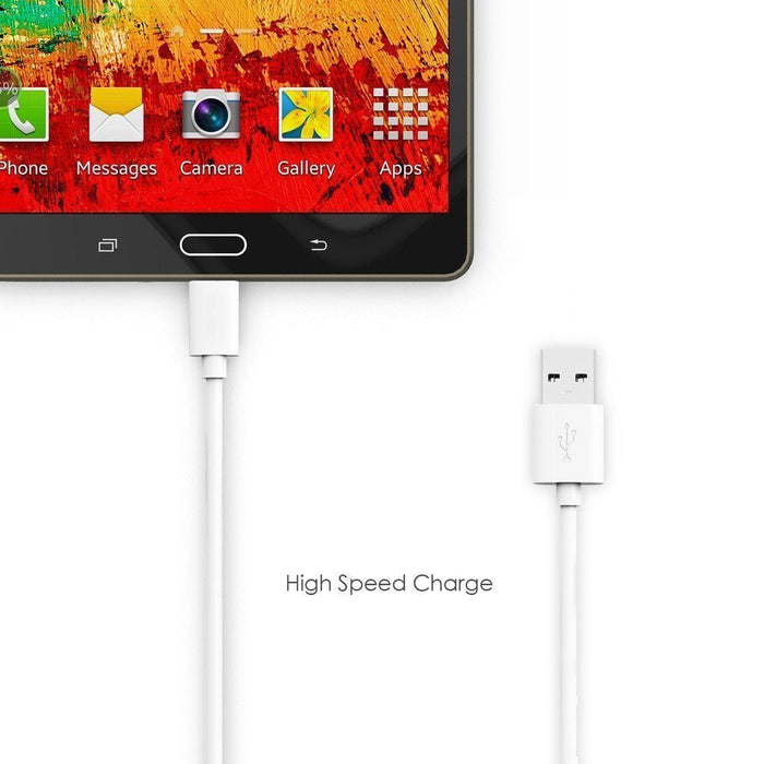 Micro USB Data Charging Cable (White)