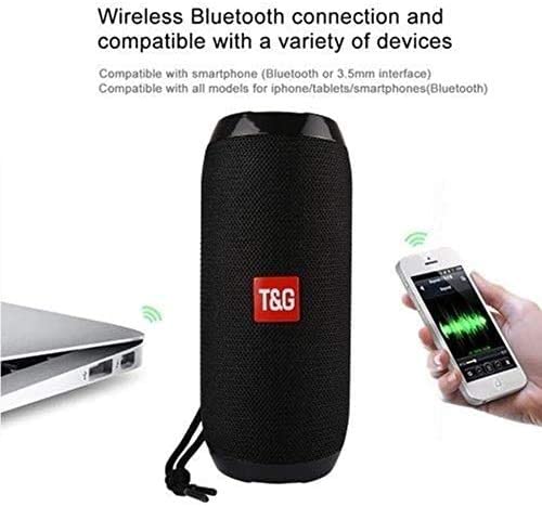 TG117 Portable Speaker Waterproof Bluetooth Speaker Outdoor Subwoofer Bass Wireless Speakers Mini Column Box Loudspeaker FM TF