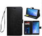 Universal Flip Cell Phone case (4.5"-4.8") - Black