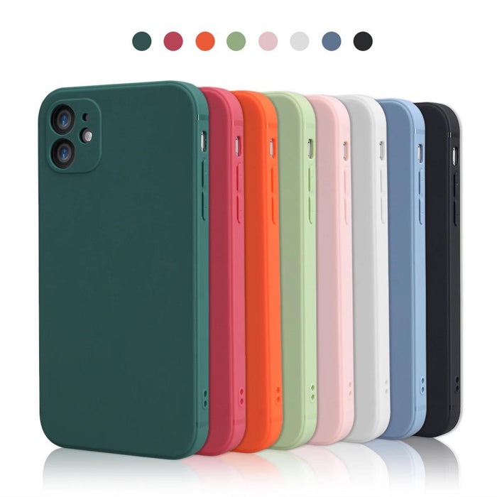iPhone 12 / iPhone 12 Pro Soft Silicone Case Cover (Assorted Color)