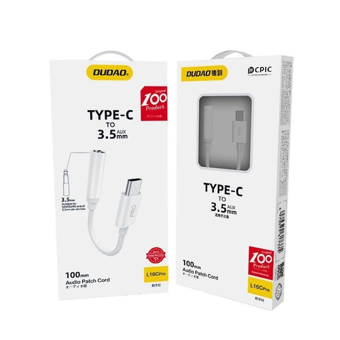 Type-C to 3.5mm Audio Headphone Jack